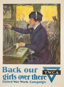 Back Our Girls Over There by Clarence F. Underwood